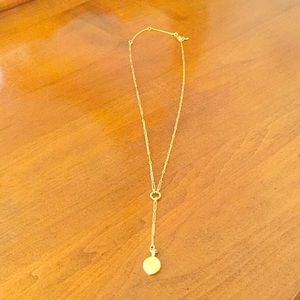 Madewell Gold Drop Necklace